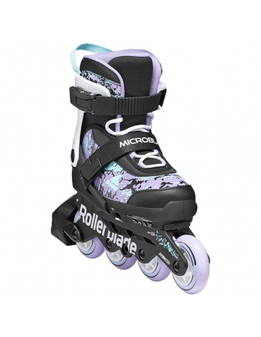 Rolki dziecięce Rollerblade MICROBLADE SL Black/Lavender/Light Blue