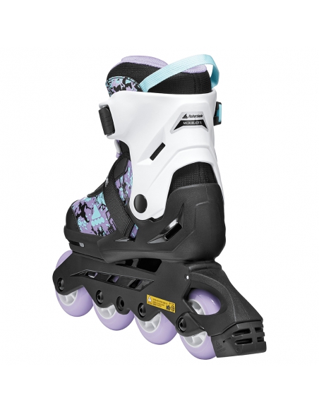 Rolki dziecięce Rollerblade MICROBLADE SL Black/Lavender/Light Blue