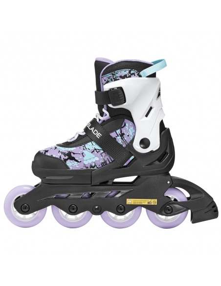 Rolki dziecięce Rollerblade MICROBLADE SL Black/Lavender/Light Blue
