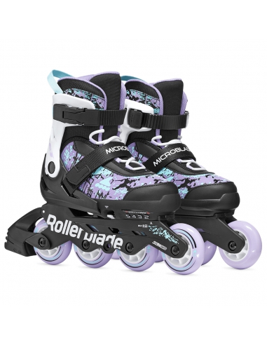 Rolki dziecięce Rollerblade MICROBLADE SL Black/Lavender/Light Blue