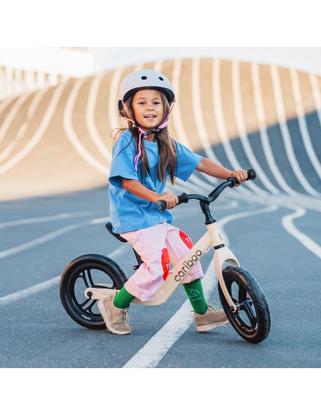 Rowerek biegowy Cariboo Magnesium PRO Beige/Gold