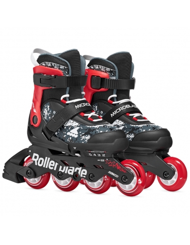 Rolki dziecięce Rollerblade MICROBLADE SL Black/Red