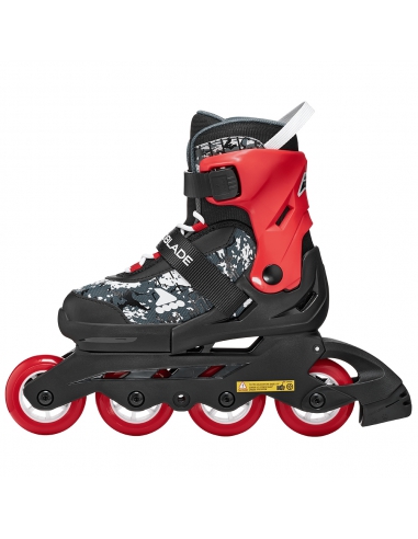 Rolki dziecięce Rollerblade MICROBLADE SL Black/Red