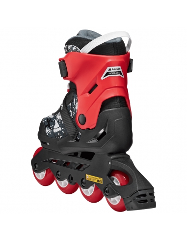 Rolki dziecięce Rollerblade MICROBLADE SL Black/Red