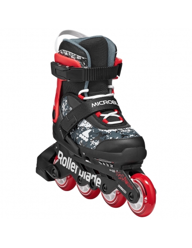 Rolki dziecięce Rollerblade MICROBLADE SL Black/Red