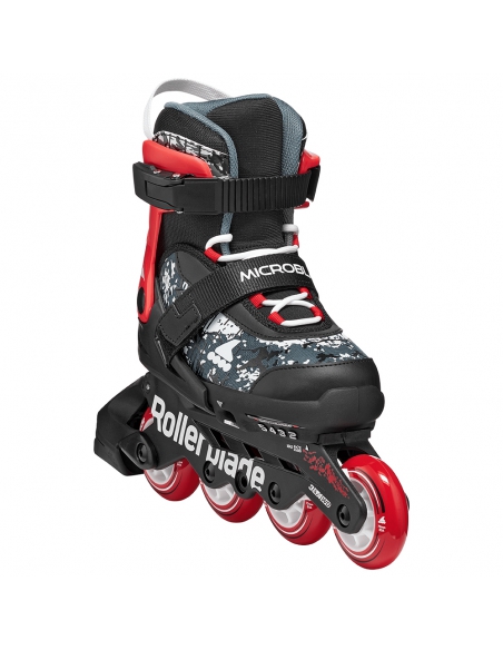 Rolki dziecięce Rollerblade MICROBLADE SL Black/Red