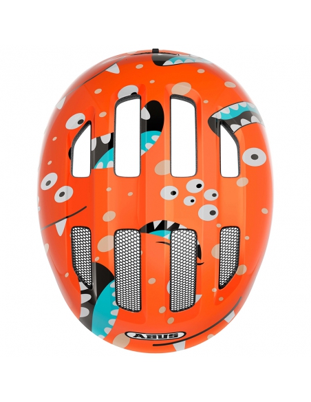 Kask dziecięcy Abus Smiley 3.0 Orange Monster