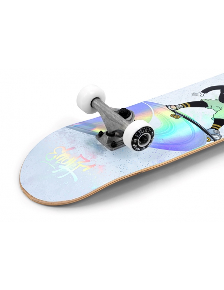 Deskorolka Enuff Skully Hologram 7,75" White