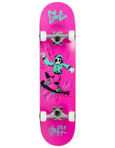 Deskorolka Enuff Skully Hologram Mini 7,25" Pink
