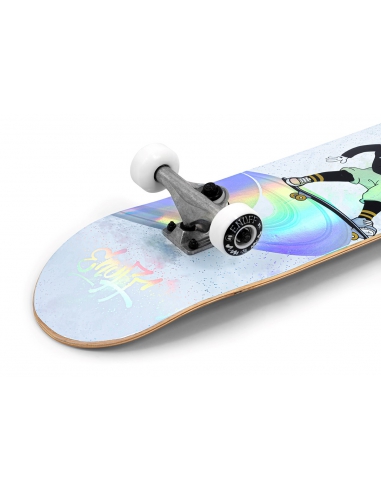 Deskorolka Enuff Skully Hologram 7,75" White