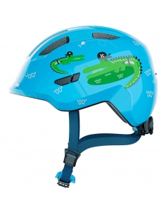 Kask dziecięcy Abus Smiley 3.0 Blue Croco