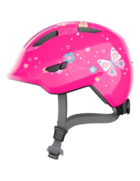 Kask dziecięcy Abus Smiley 3.0 Pink Butterfly