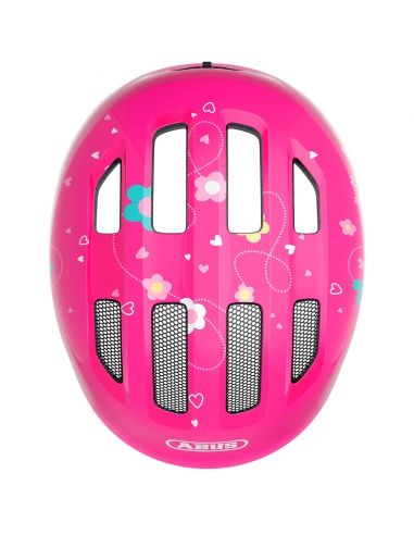 Kask dziecięcy Abus Smiley 3.0 Pink Butterfly