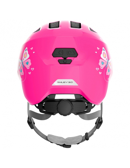 Kask dziecięcy Abus Smiley 3.0 Pink Butterfly