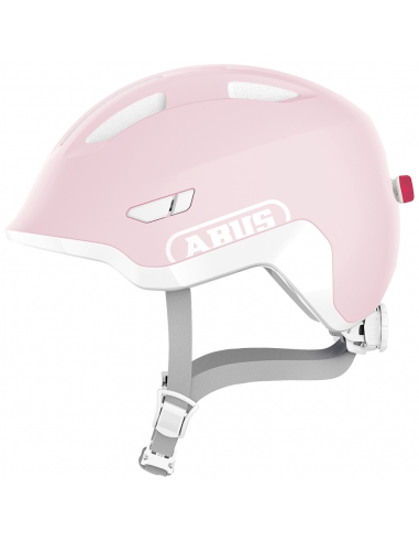 Kask dziecięcy Abus Smiley 3.0 ACE LED Pure Rose