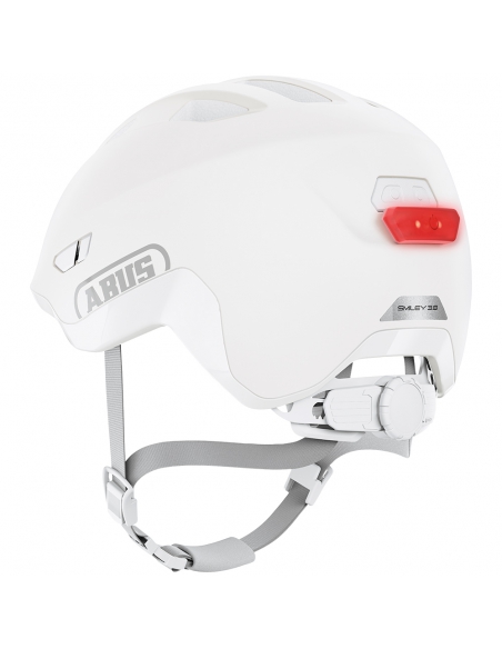 Kask dziecięcy Abus Smiley 3.0 ACE LED Pure White