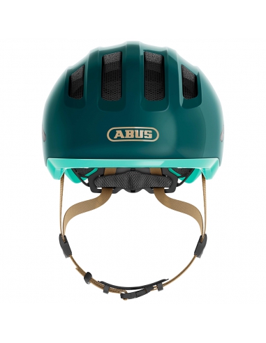 Kask dziecięcy Abus Smiley 3.0 ACE LED Royal Green