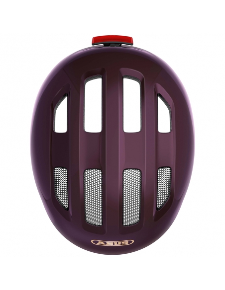 Kask dziecięcy Abus Smiley 3.0 ACE LED Royal Purple