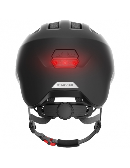 Kask dziecięcy Abus Smiley 3.0 ACE LED Velvet Black