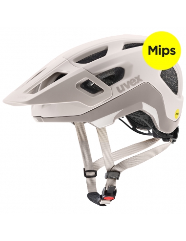 Kask rowerowy Uvex React MIPS Warm Grey Mat