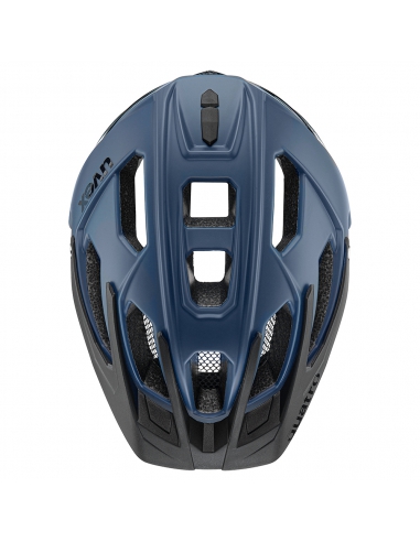Kask rowerowy Uvex Quatro CC Dusk Blue - Black Mat
