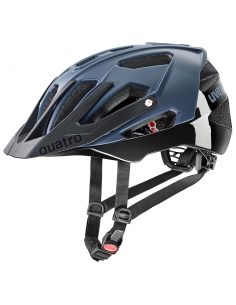Kask rowerowy Uvex Quatro CC Dusk Blue - Black Mat