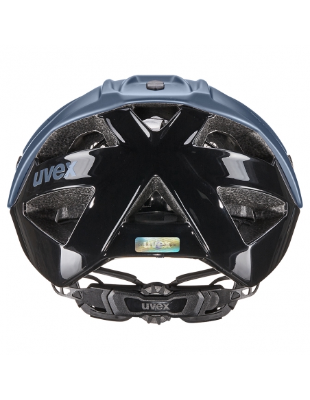 Kask rowerowy Uvex Quatro CC Dusk Blue - Black Mat