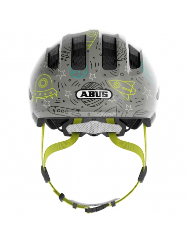 Kask dziecięcy Abus Smiley 3.0 LED Grey Space