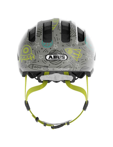 Kask dziecięcy Abus Smiley 3.0 LED Grey Space