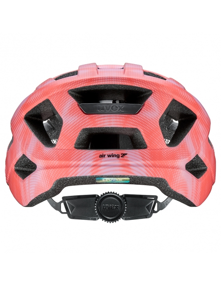 Kask rowerowy Uvex Air Wing 2 CC Coral-Strawberry Mat