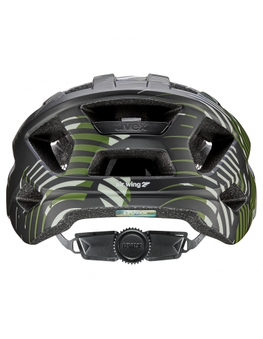 Kask rowerowy Uvex Air Wing 2 CC Dark Olive-Black Mat