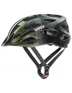 Kask rowerowy Uvex Air Wing 2 CC Dark Olive-Black Mat
