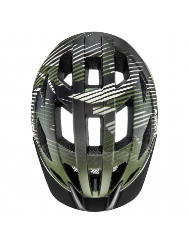 Kask rowerowy Uvex Air Wing 2 CC Dark Olive-Black Mat