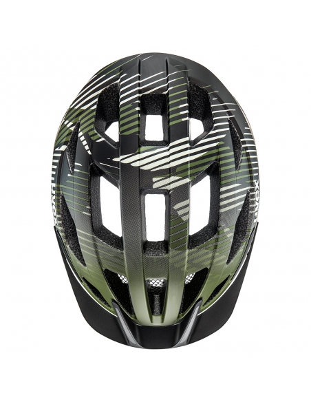 Kask rowerowy Uvex Air Wing 2 CC Dark Olive-Black Mat