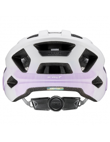 Kask rowerowy Uvex Air Wing 2 CC Lilac-White Mat
