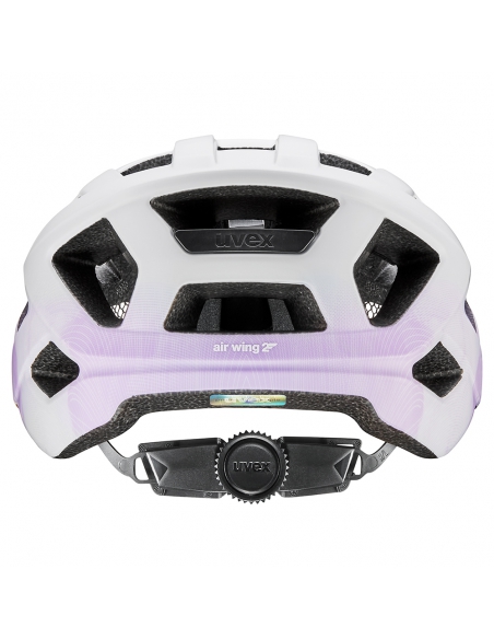 Kask rowerowy Uvex Air Wing 2 CC Lilac-White Mat