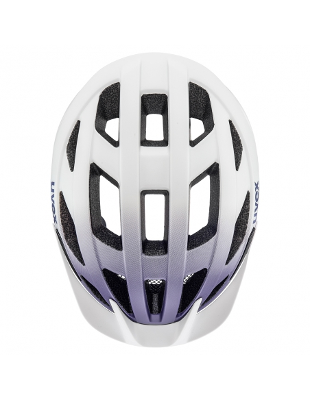 Kask rowerowy Uvex Air Wing 2 CC Lilac-White Mat