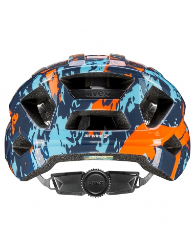 Kask rowerowy Uvex Air Wing 2 Papaya-Bubble Blue