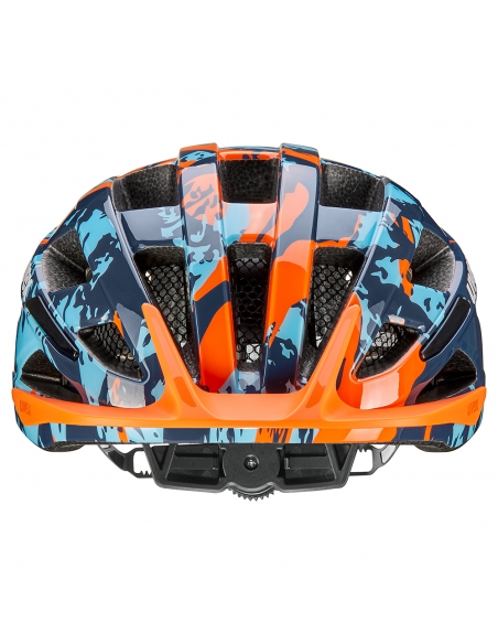 Kask rowerowy Uvex Air Wing 2 Papaya-Bubble Blue