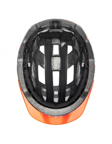 Kask rowerowy Uvex Air Wing 2 Papaya-Bubble Blue