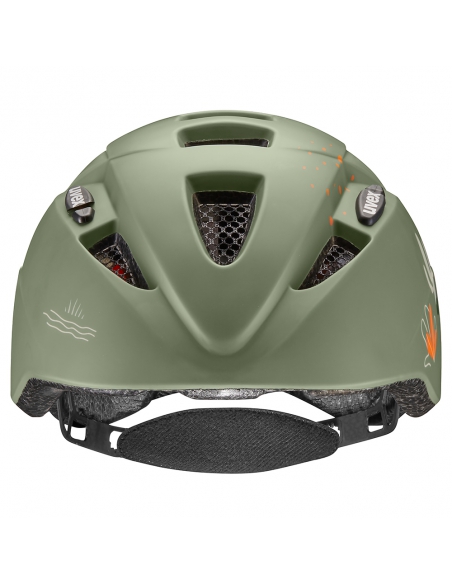 Kask dziecięcy Uvex Kid 2 CC Sage Green Dino Ma