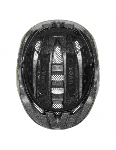 Kask dziecięcy Uvex Kid 2 CC Sage Green Dino Ma
