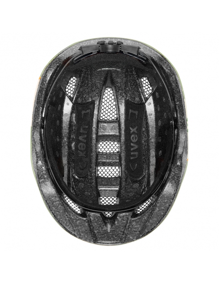 Kask dziecięcy Uvex Kid 2 CC Sage Green Dino Ma