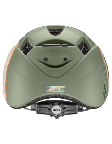Kask dziecięcy Uvex Kid 2 CC Sage Green Dino Ma