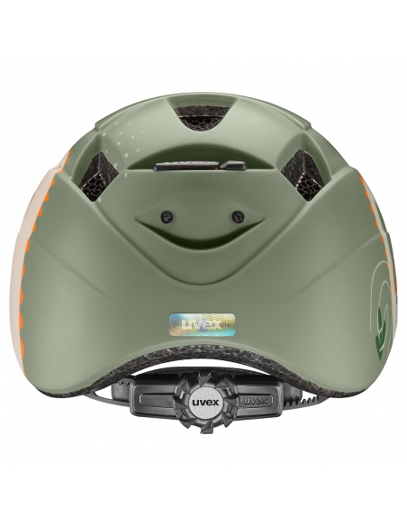 Kask dziecięcy Uvex Kid 2 CC Sage Green Dino Ma