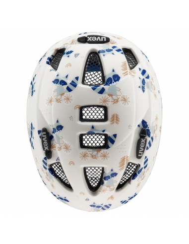 Kask dziecięcy Uvex Kid 2 CC Raccoon Mat