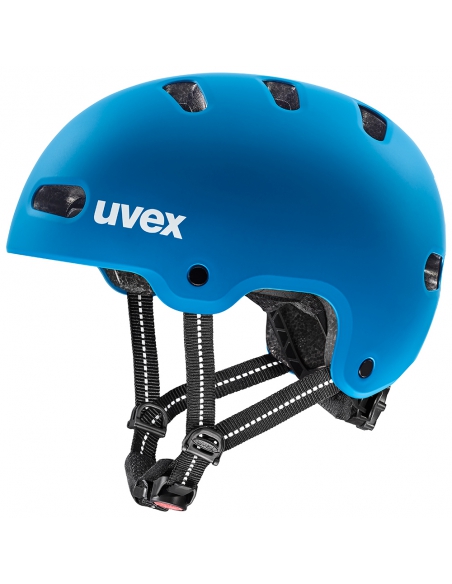 Kask dziecięcy Uvex Kid 4 Bubble Blue Mat