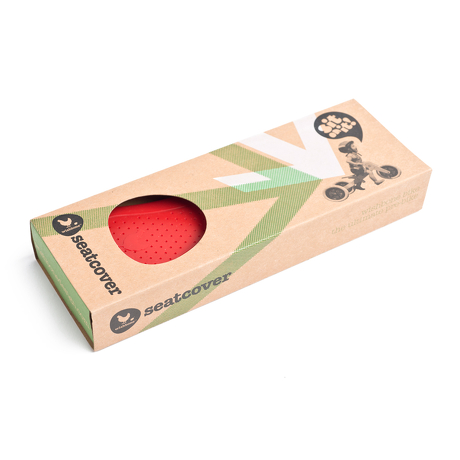 Nakładka na siodełko Wishbone czerwone