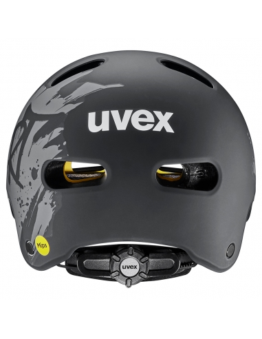 Kask Uvex Kid 4 Style MIPS Dirt Black Mat