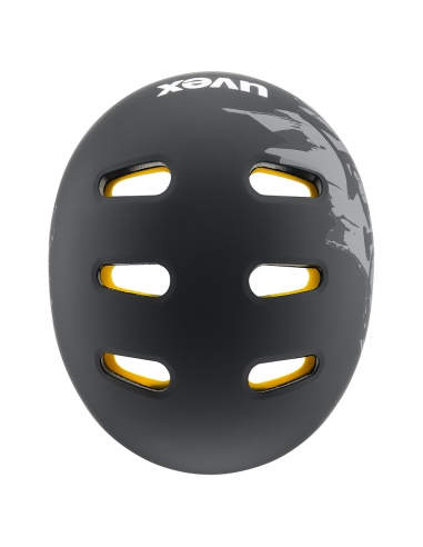 Kask Uvex Kid 4 Style MIPS Dirt Black Mat